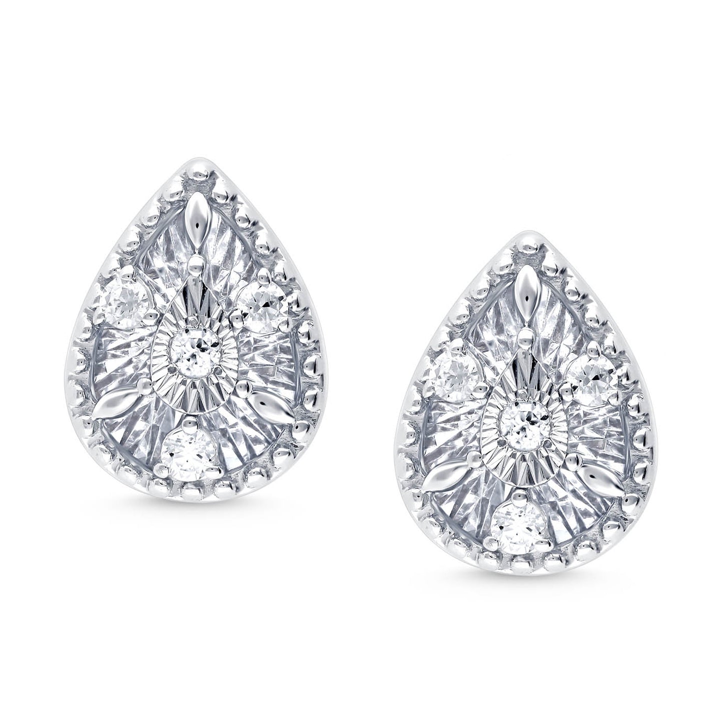 PEAR DIAMOND EARRINGS