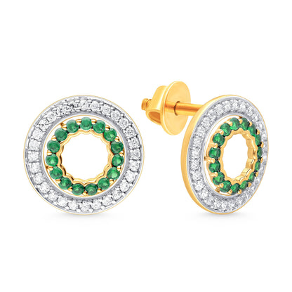 LIFE OF CIRCLE DIAMOND EARRINGS