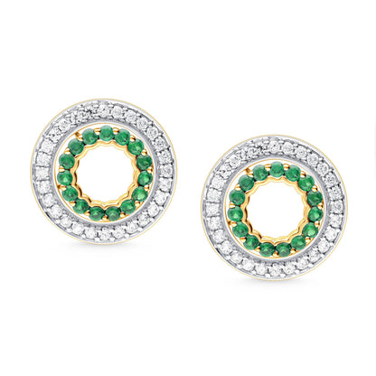 LIFE OF CIRCLE DIAMOND EARRINGS