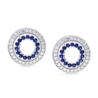 LIFE OF CIRCLE DIAMOND EARRINGS