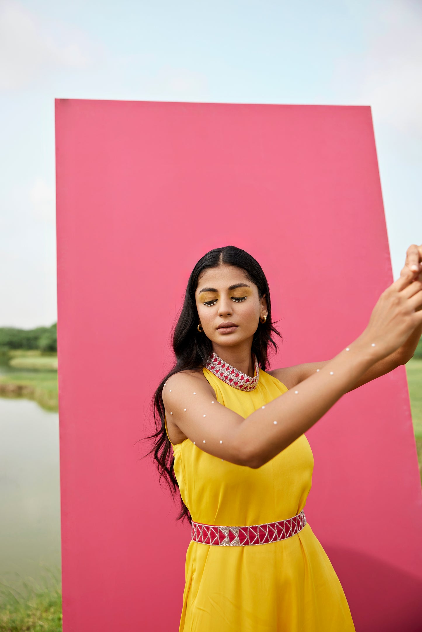 YELLOW JUMPSUIT
