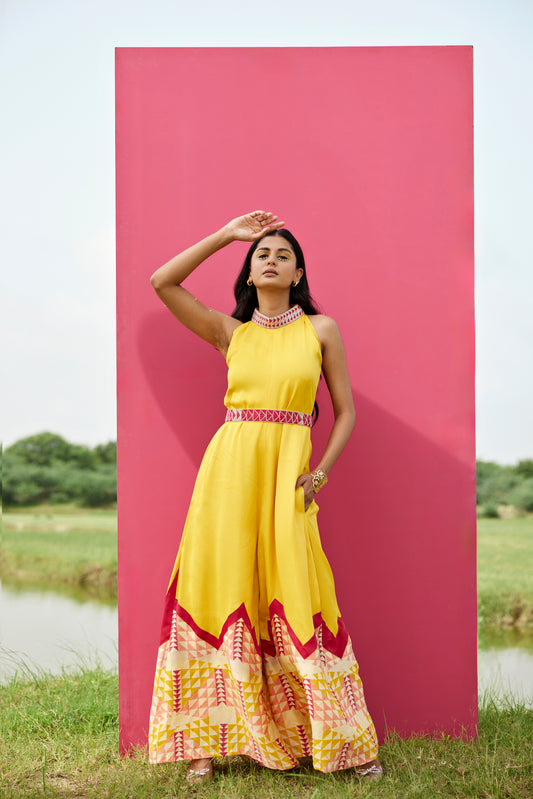 YELLOW JUMPSUIT