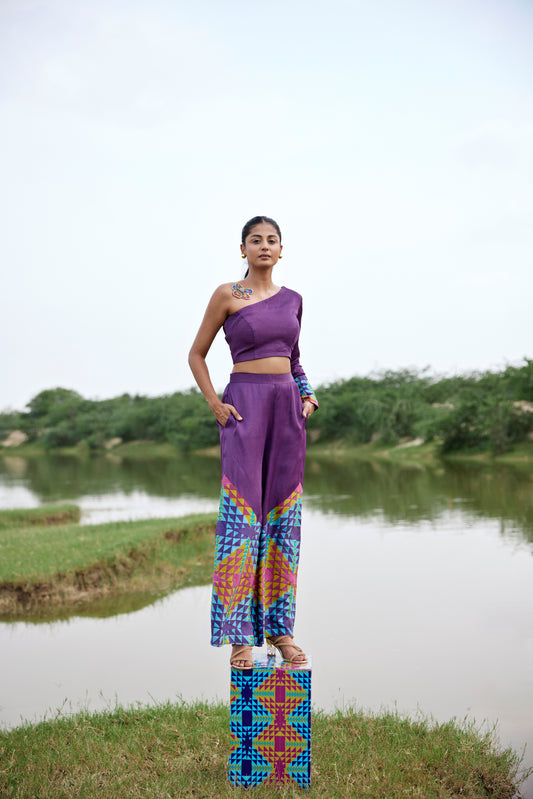 PURPLE CO-ORD SET