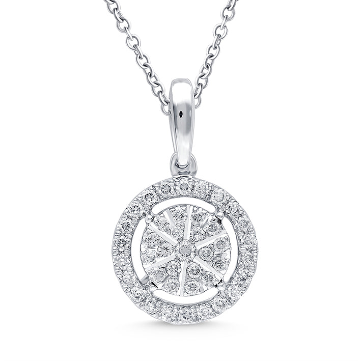 LIFE OF CIRCLE DIAMOND PENDANT