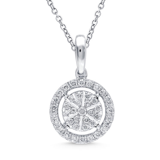 LIFE OF CIRCLE DIAMOND PENDANT