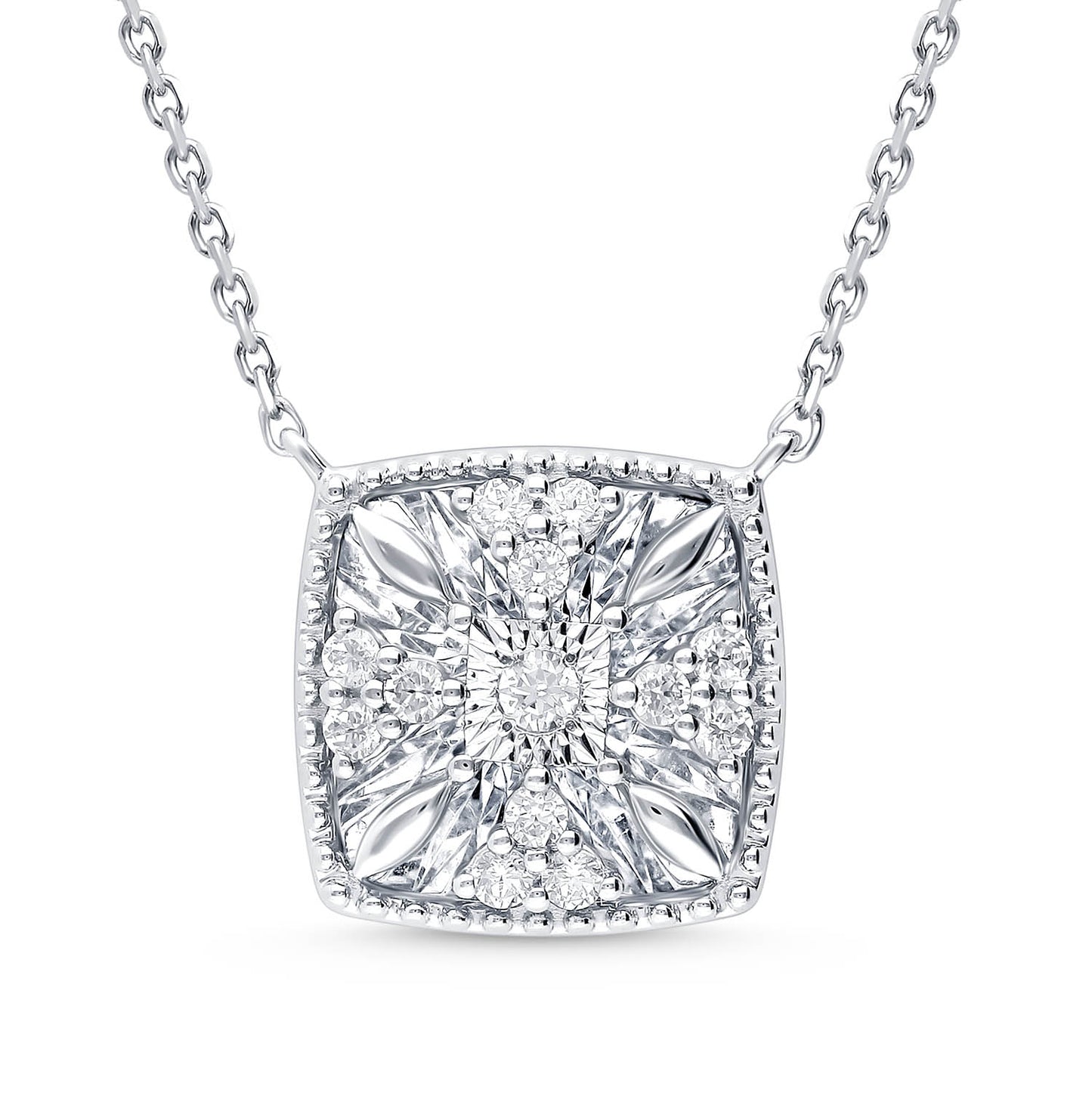 CUSHION DIAMOND PENDANT