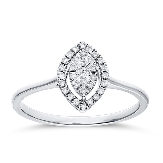 MARQUISE SHAPED DIAMOND RING