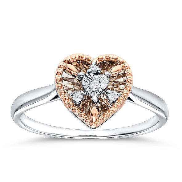 HEART DIAMOND RING