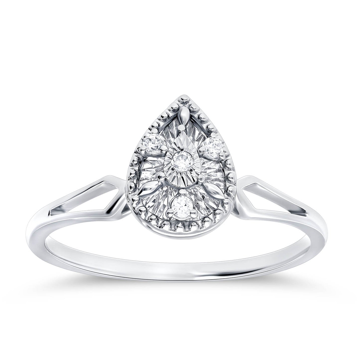 PEAR DIAMOND RING