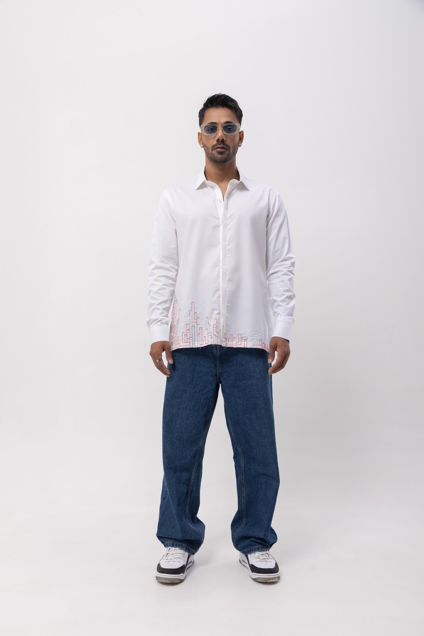 COMPUTER - HAND EMBROIDERED DESIGNER SHIRT