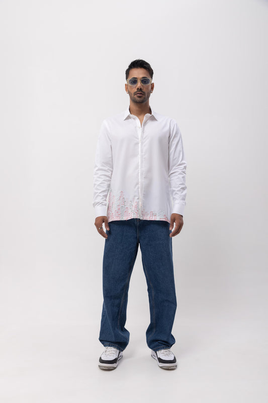 COMPUTER - HAND EMBROIDERED DESIGNER SHIRT