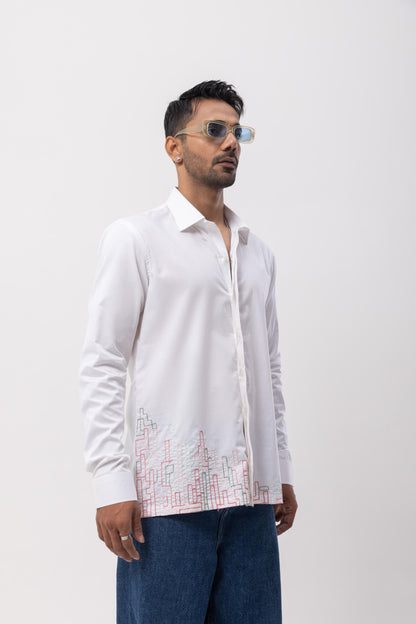COMPUTER - HAND EMBROIDERED DESIGNER SHIRT