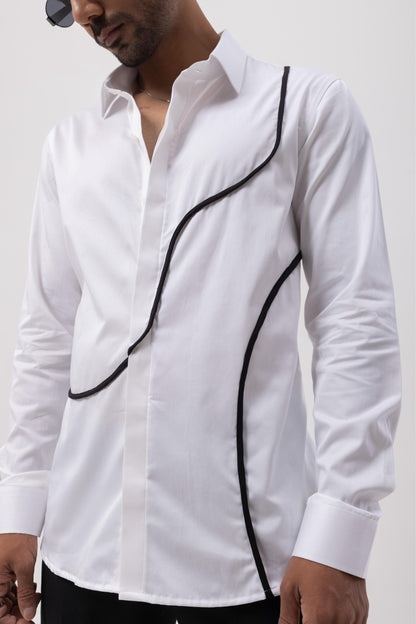 CORD - HAND EMBROIDERED DESIGNER SHIRT