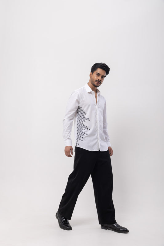 CRACKER  - HAND EMBROIDERED DESIGNER SHIRT