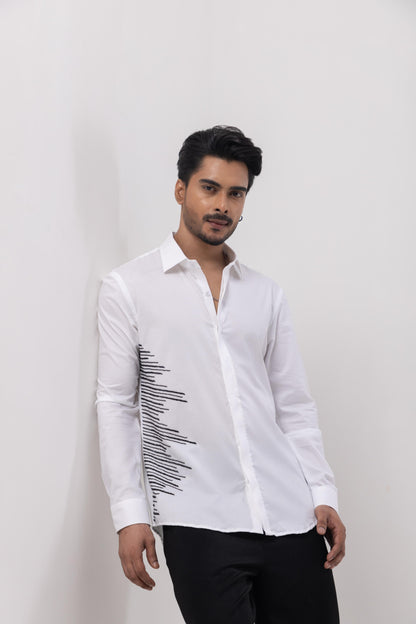 CRACKER  - HAND EMBROIDERED DESIGNER SHIRT
