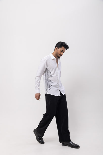 CRACKER  - HAND EMBROIDERED DESIGNER SHIRT