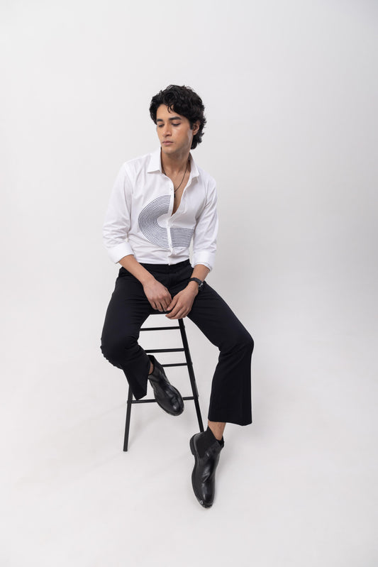 ROAD - HAND EMBROIDERED DESIGNER SHIRT
