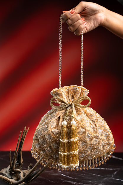 LEAFY LATTICE CHAMPAGNE