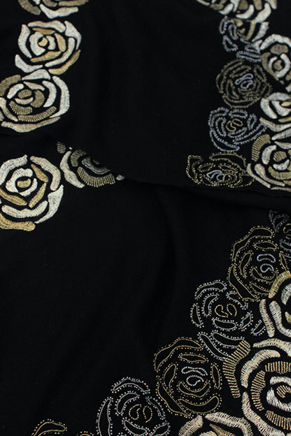 GOLDEN ROSE EMBROIDERED STOLE