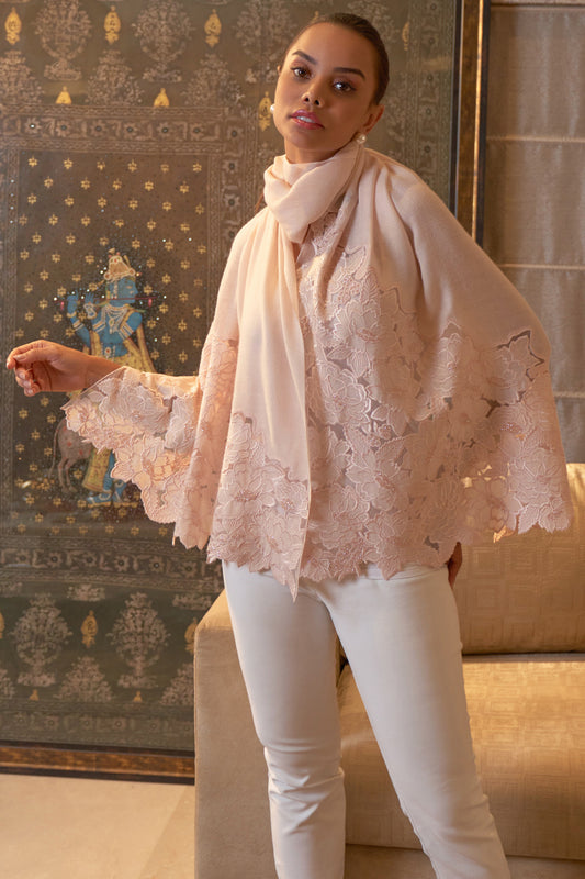 A ROSE DREAM EMBROIDERED STOLE