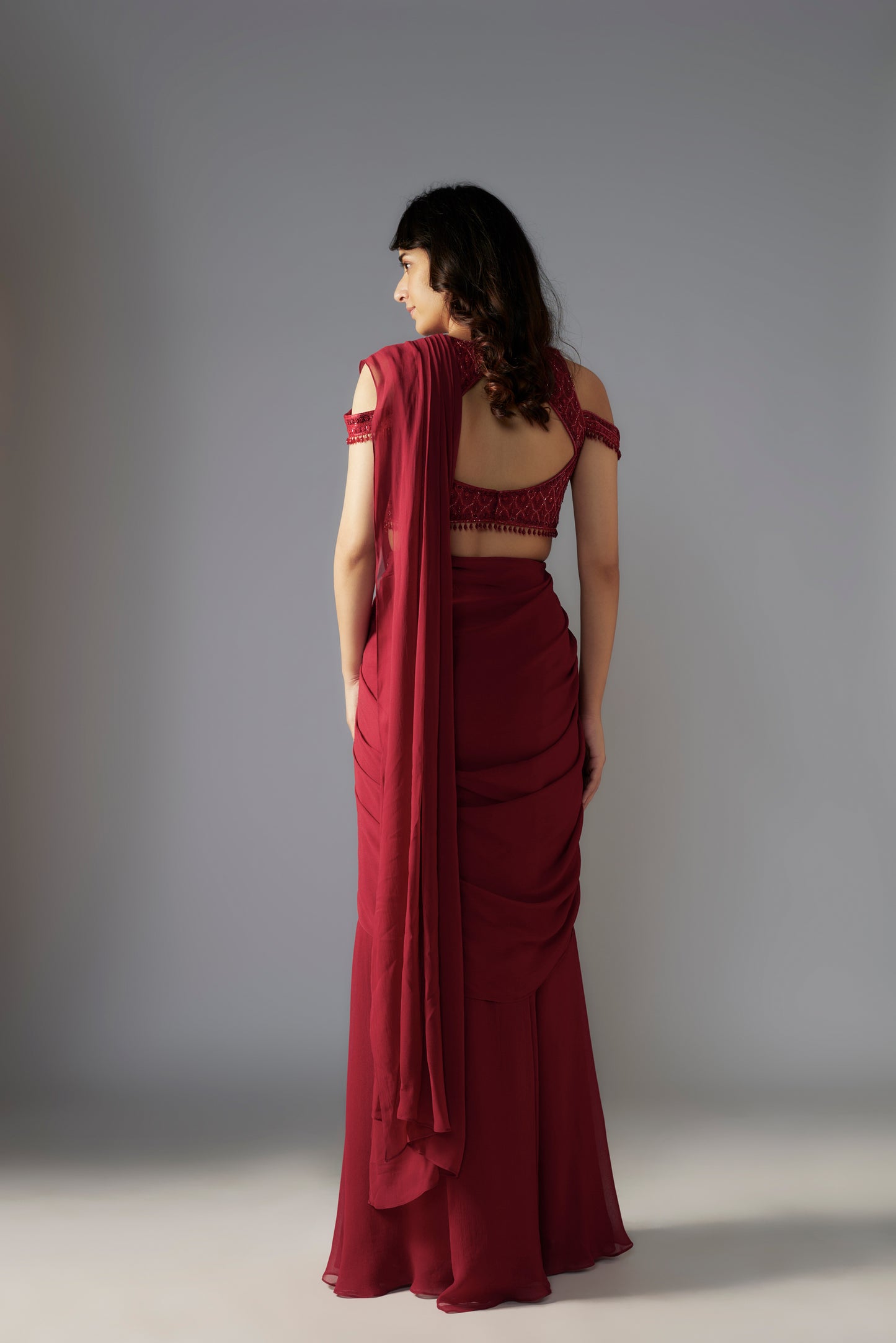 RED SAREE