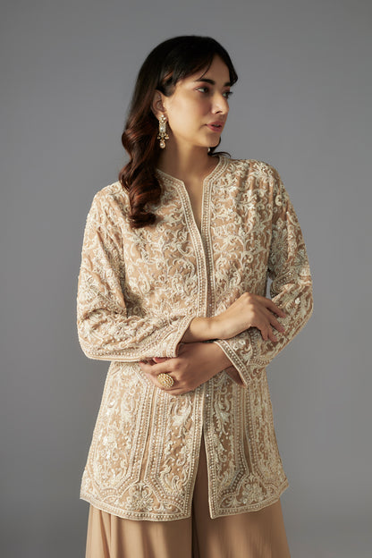 NUDE SHARARA SET