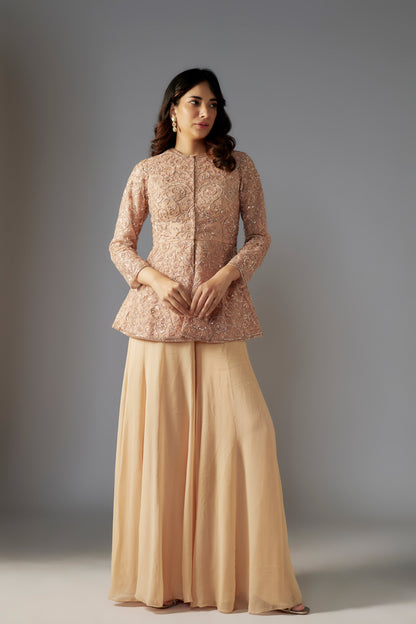 NUDE SHARARA SET