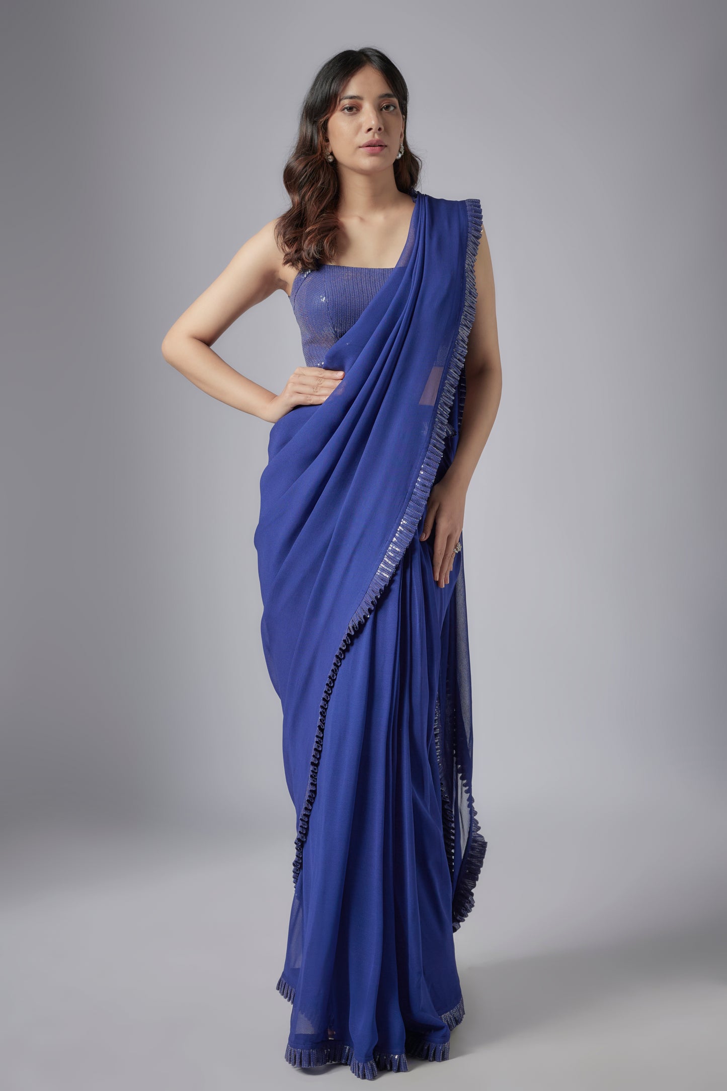 BLUE SAREE