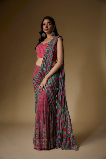 PINK SAREE