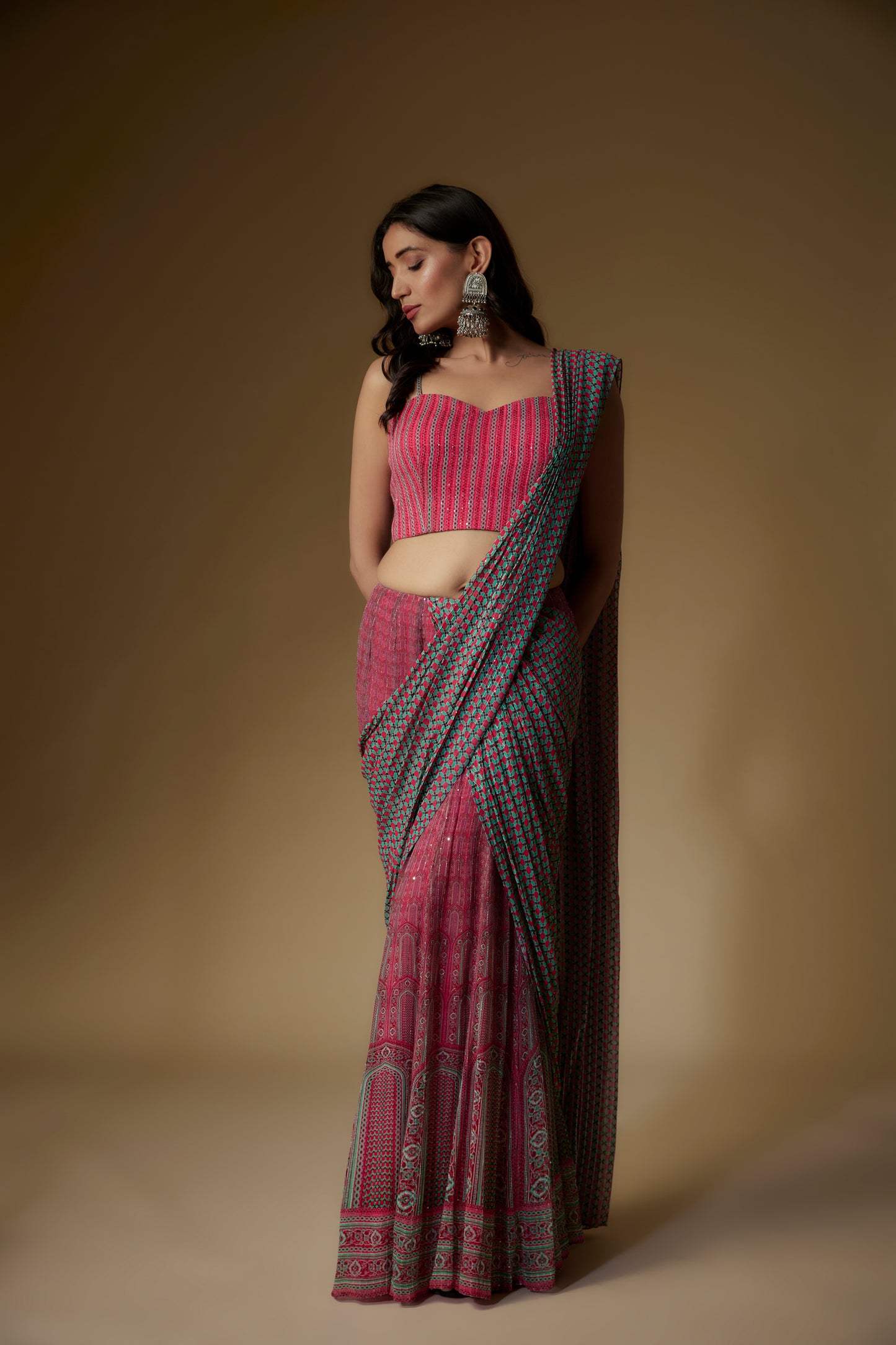 PINK SAREE