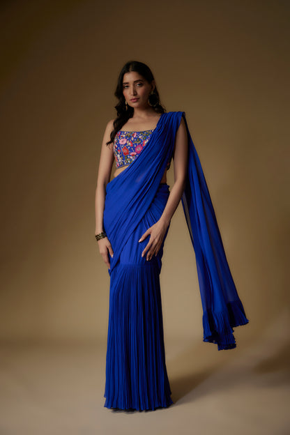 BLUE SAREE