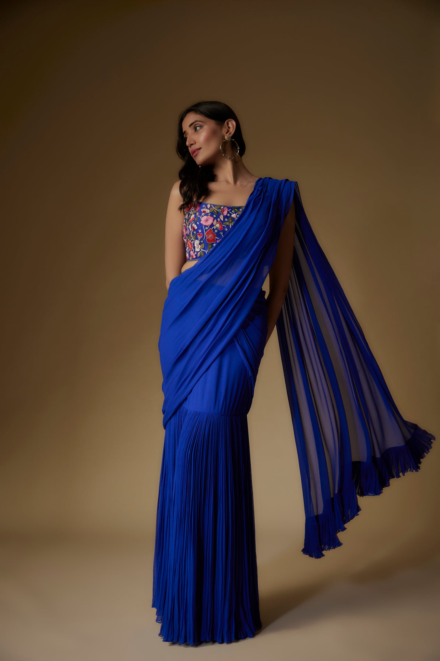 BLUE SAREE