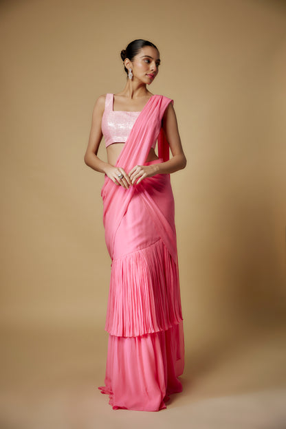 PINK SAREE