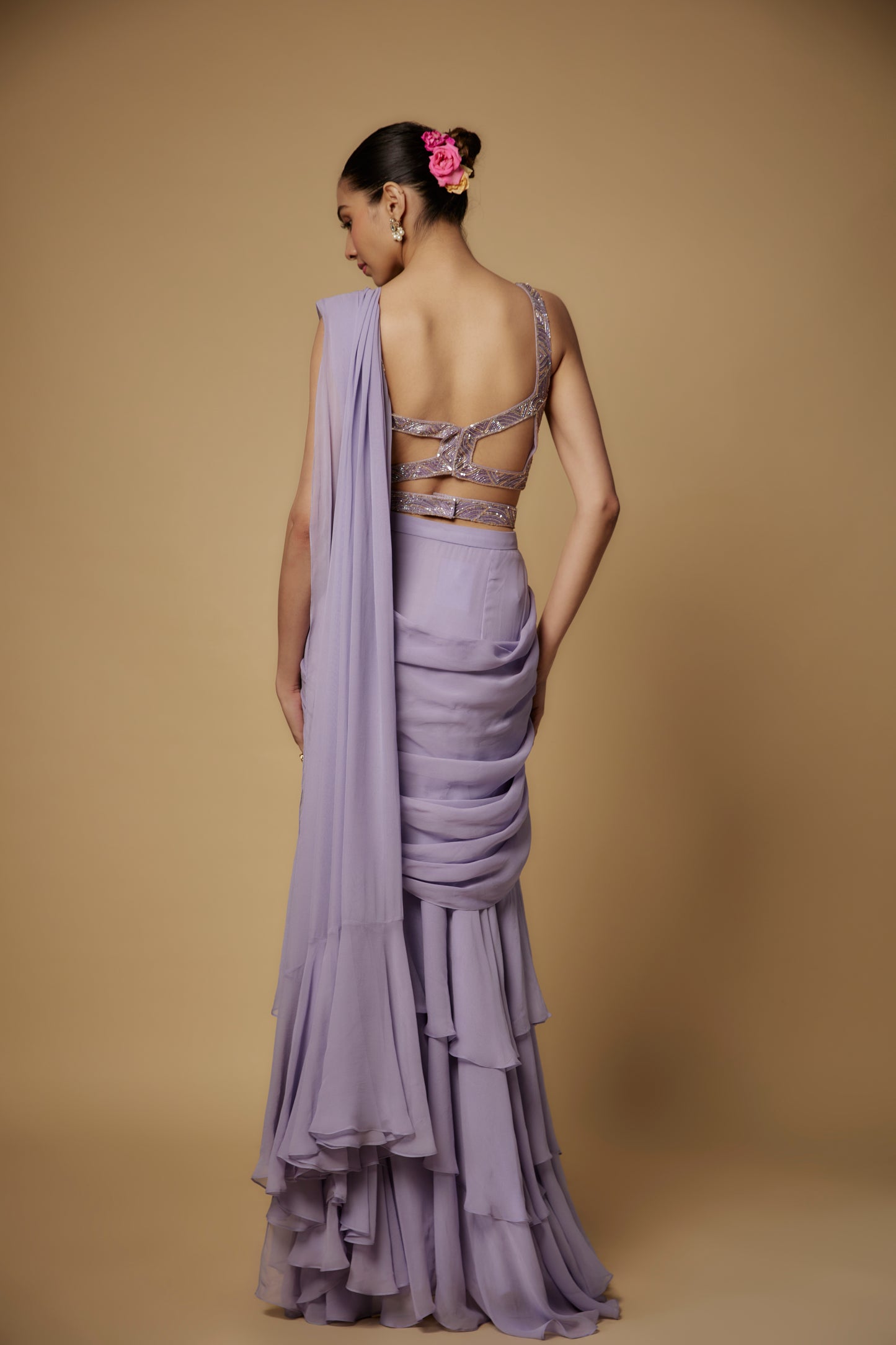 LILAC SAREE