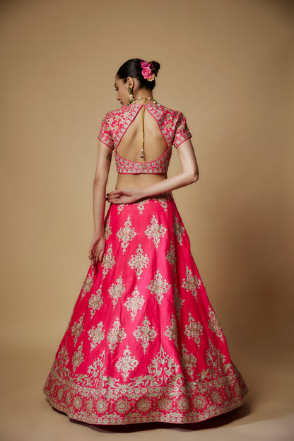 PINK LEHENGA SET