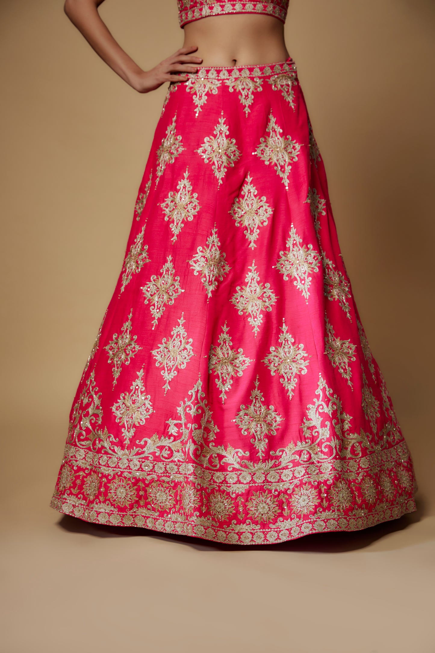 PINK LEHENGA SET