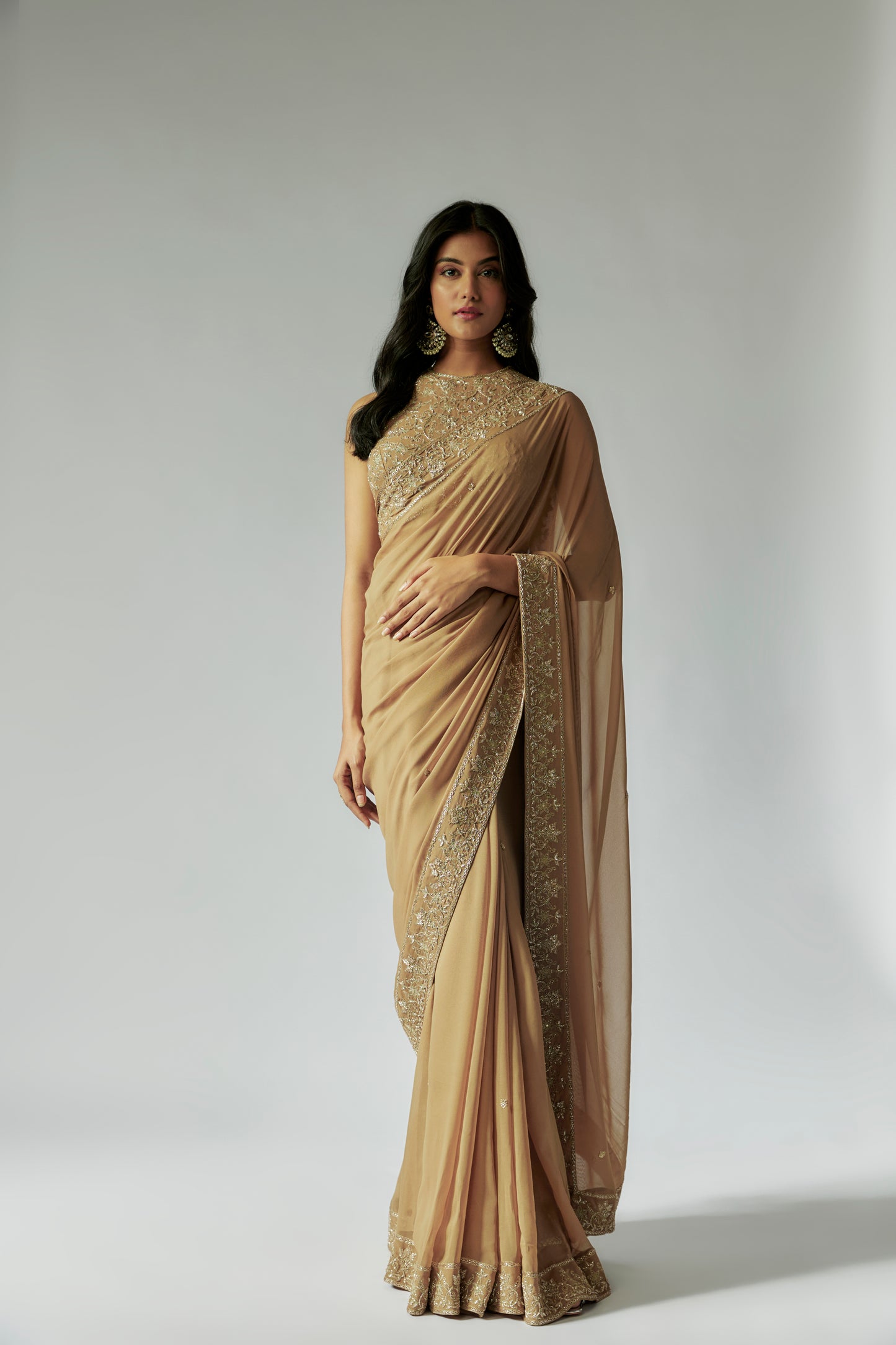 GOLD SAREE