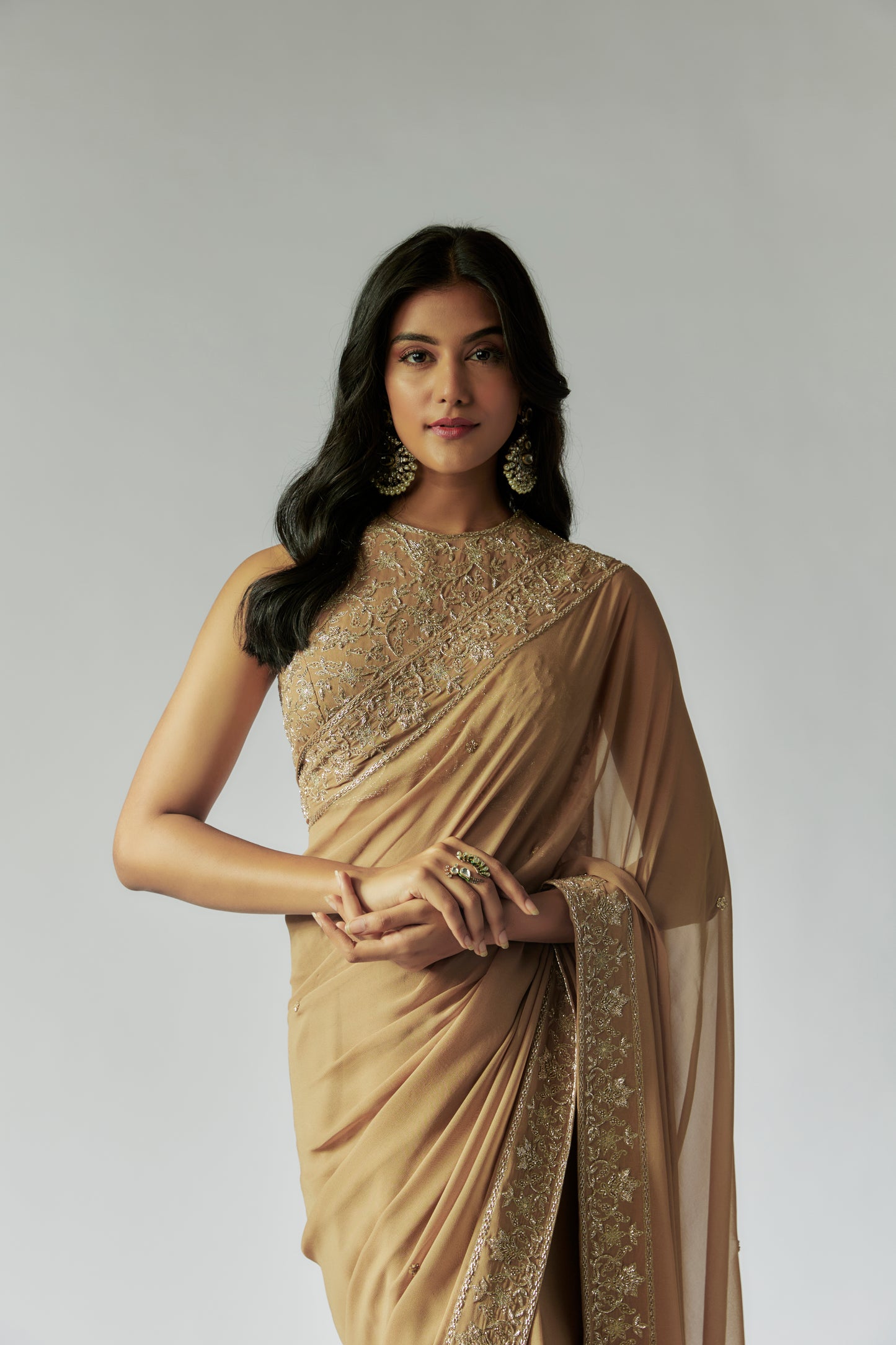 GOLD SAREE