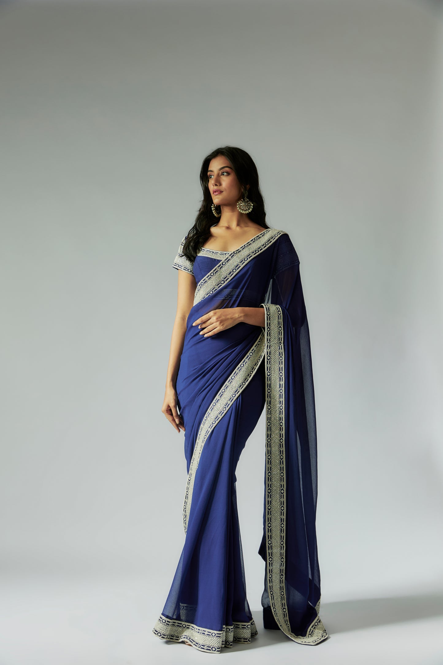 BLUE SAREE