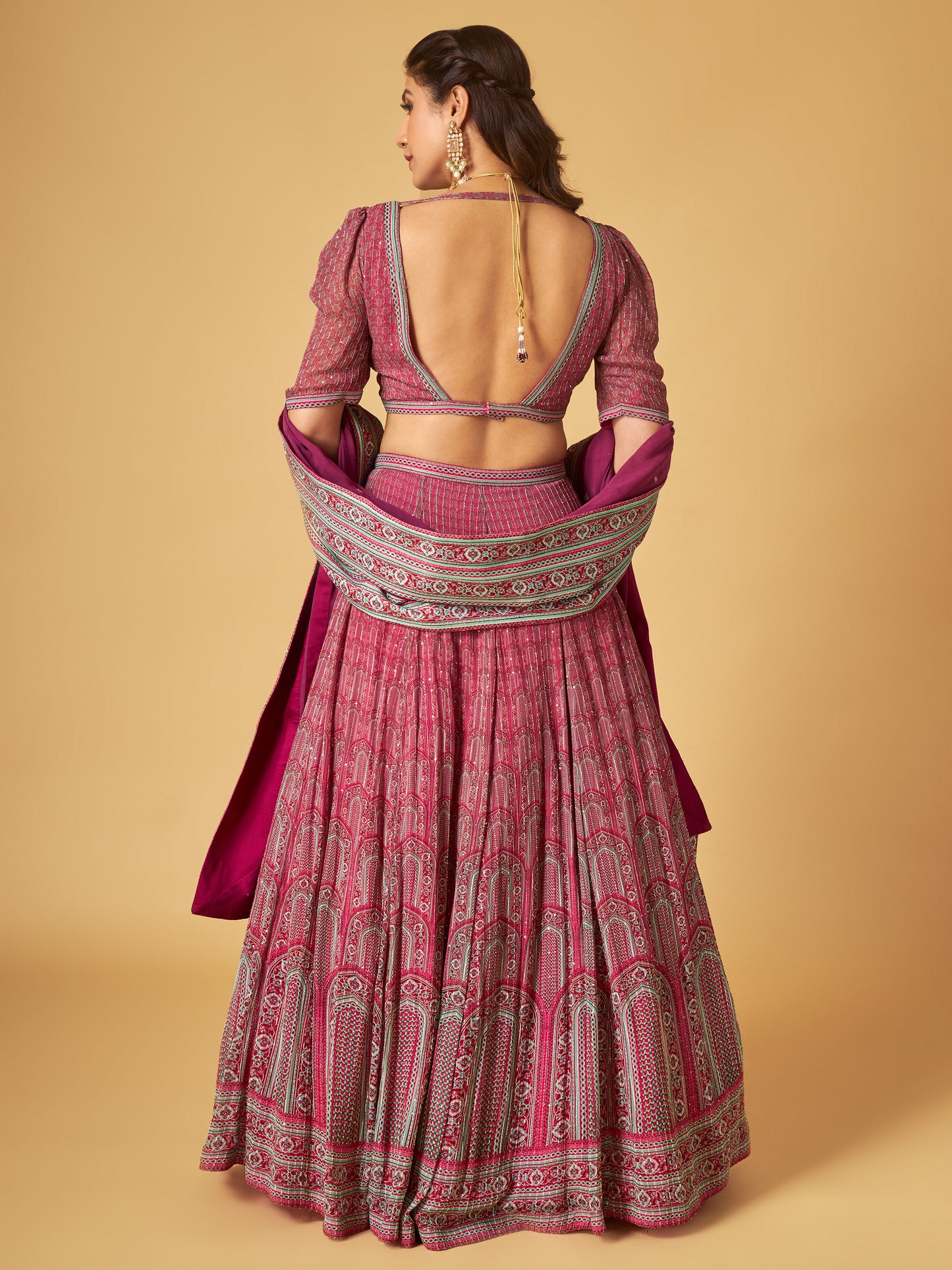 PINK LEHENGA SET