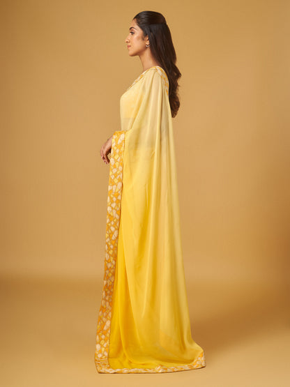 YELLOW SAREE