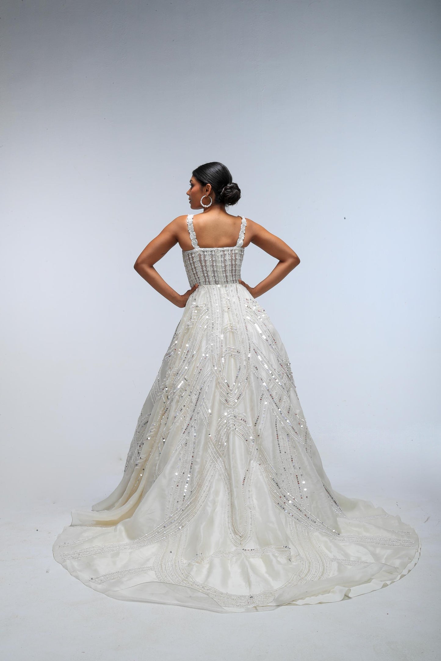 IVORY ILLUME MOONWAVE GOWN