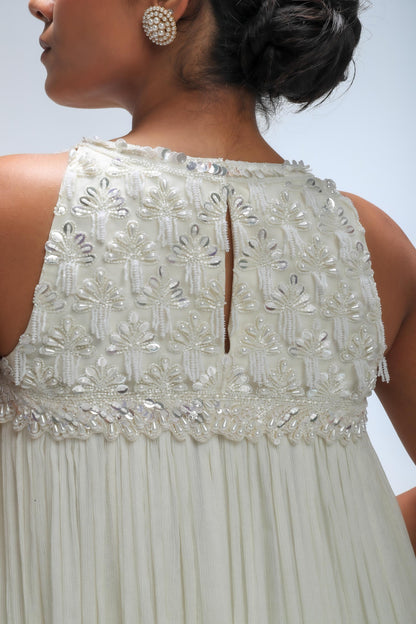 IVORY ILLUME GLOW SHARARA SET