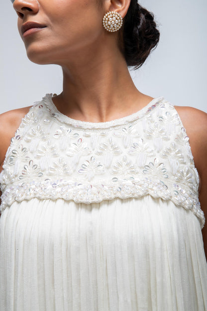 IVORY ILLUME GLOW SHARARA SET