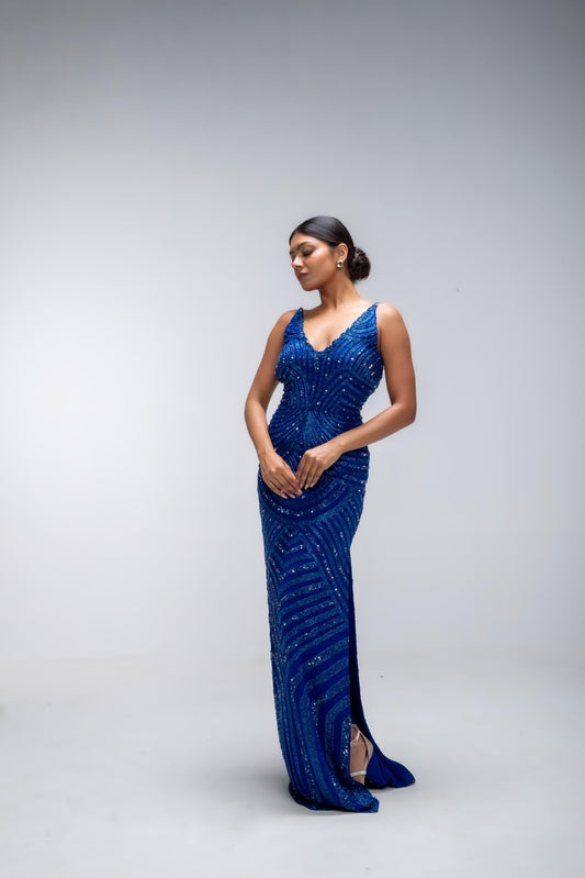 BLUE HORIZON REEF GOWN