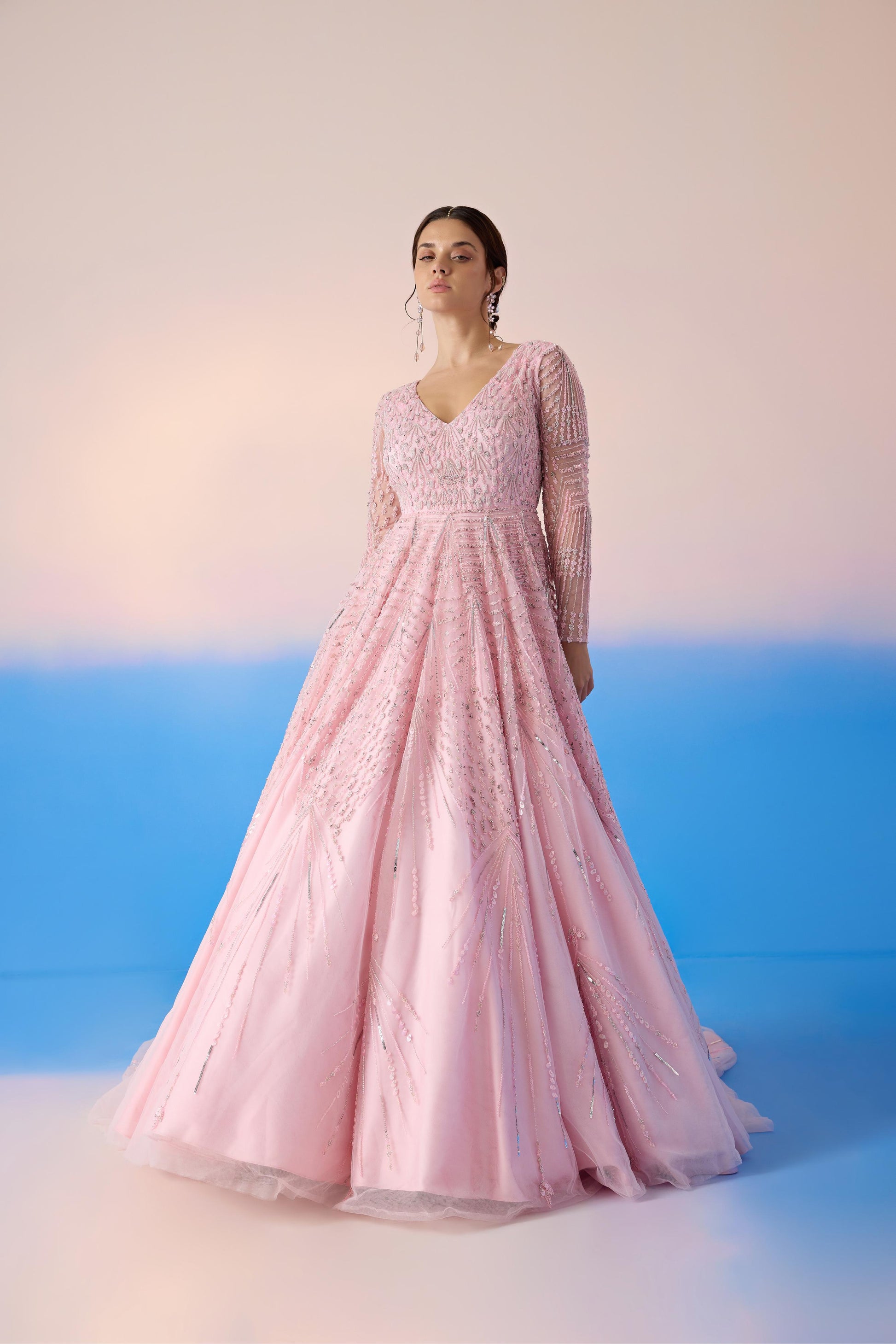 carnation pink dress Georgia Dress