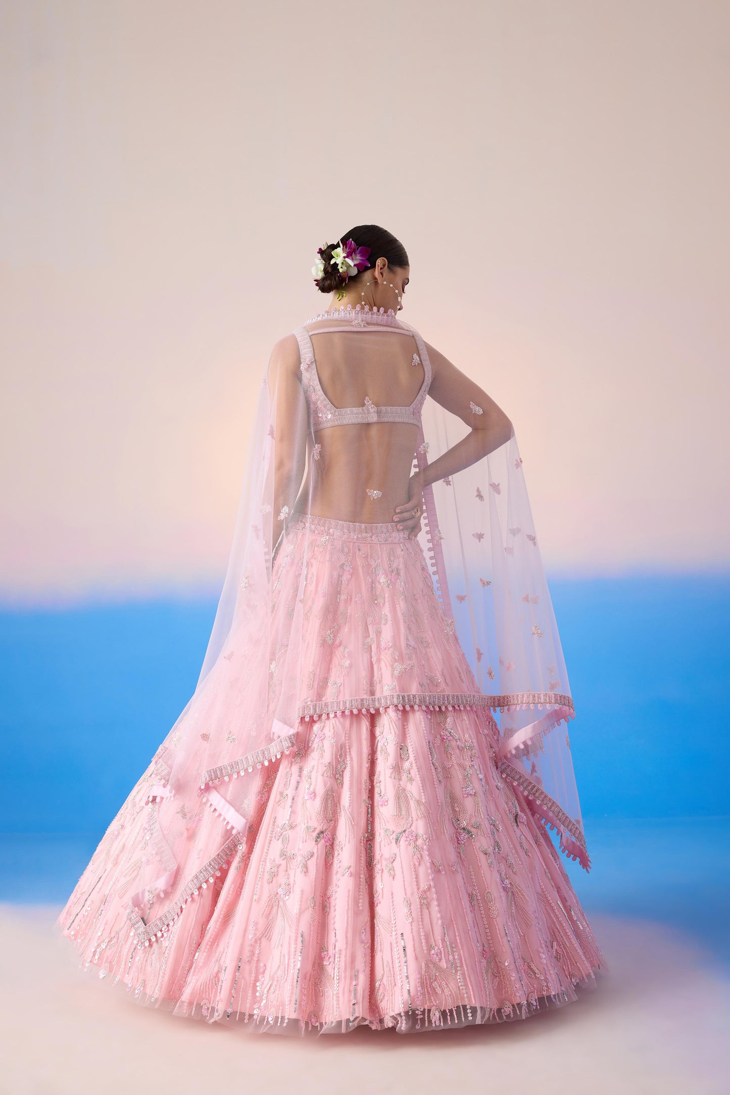 CARNATION PINK LEHENGA SET