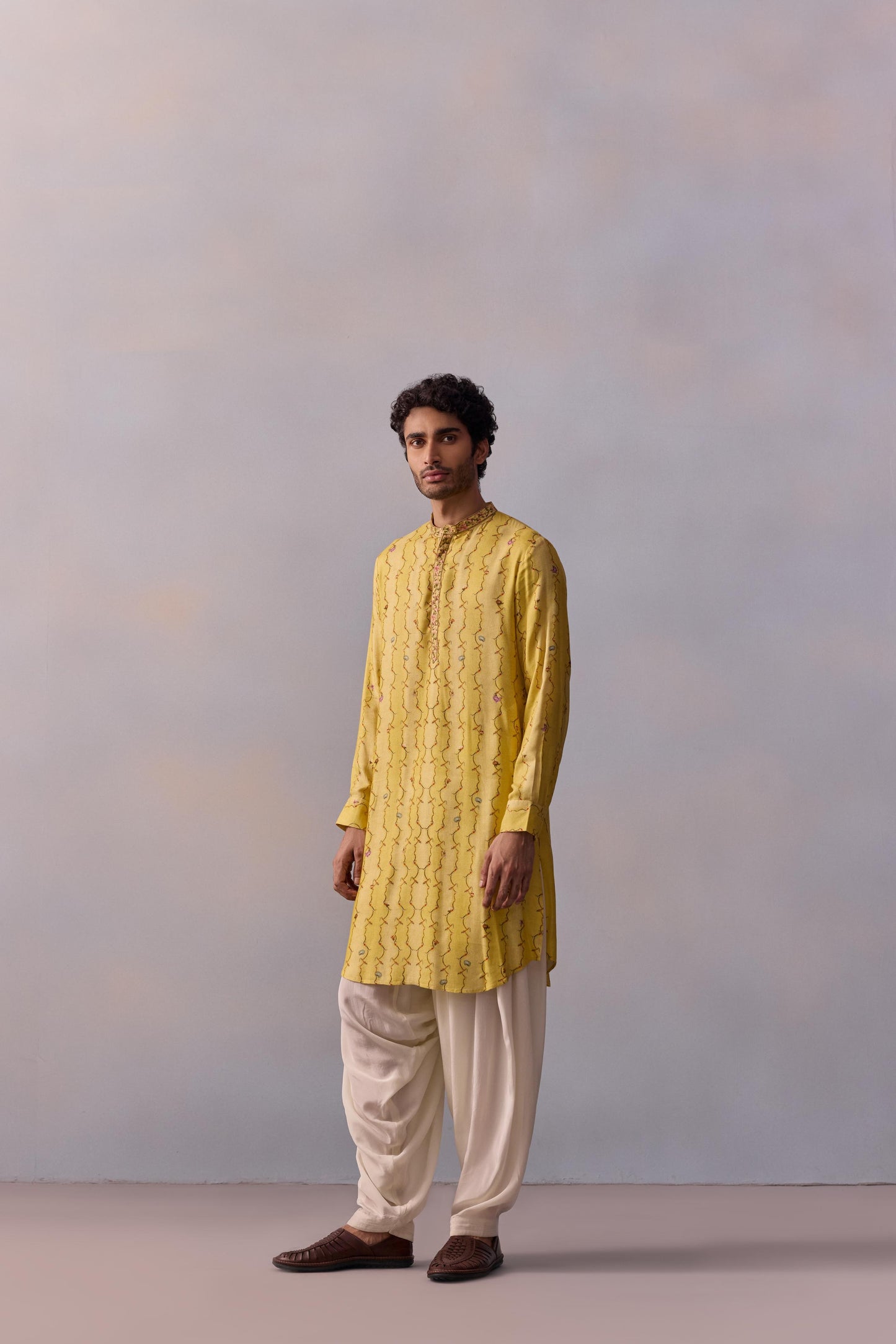 ESHAN LONG KURTA SET