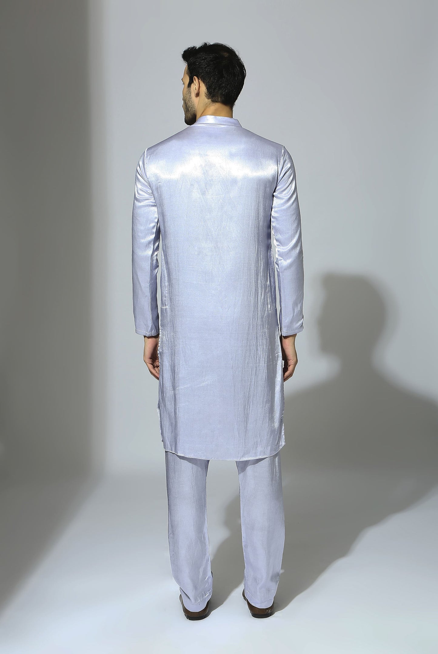 ICE BLUE EMBROIDERED KURTA SET