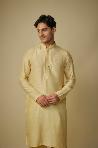 YELLOW KURTA SET